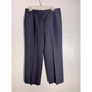 Kasper Navy Blue Cropped Dress Pants Size 10 –